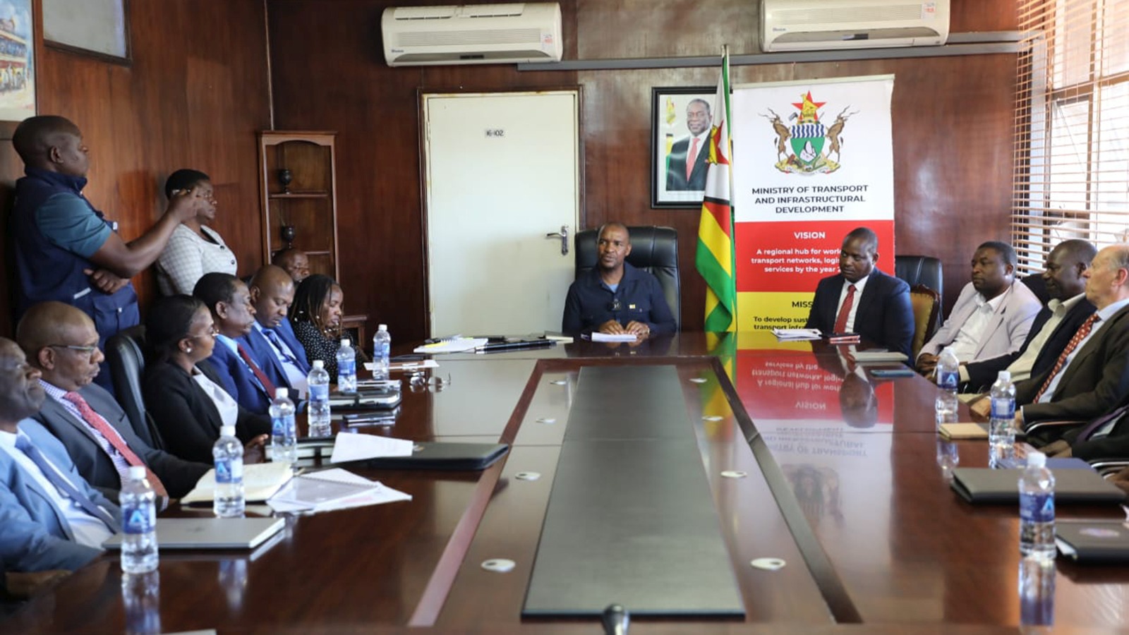 Road rehabilitation efforts strengthen as Minister Mhona meets local authorities