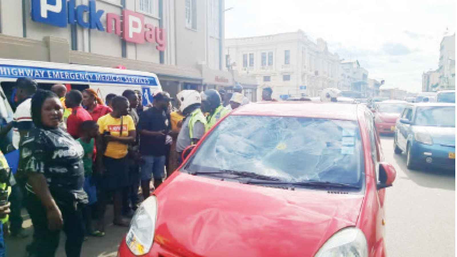 Another pedestrian injured in accident