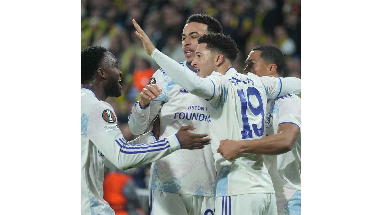 Aston Villa march on in Europa hunt
