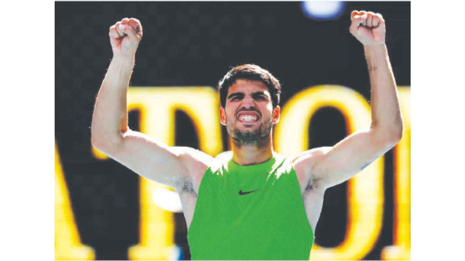 Alcaraz into Aussie open quarters