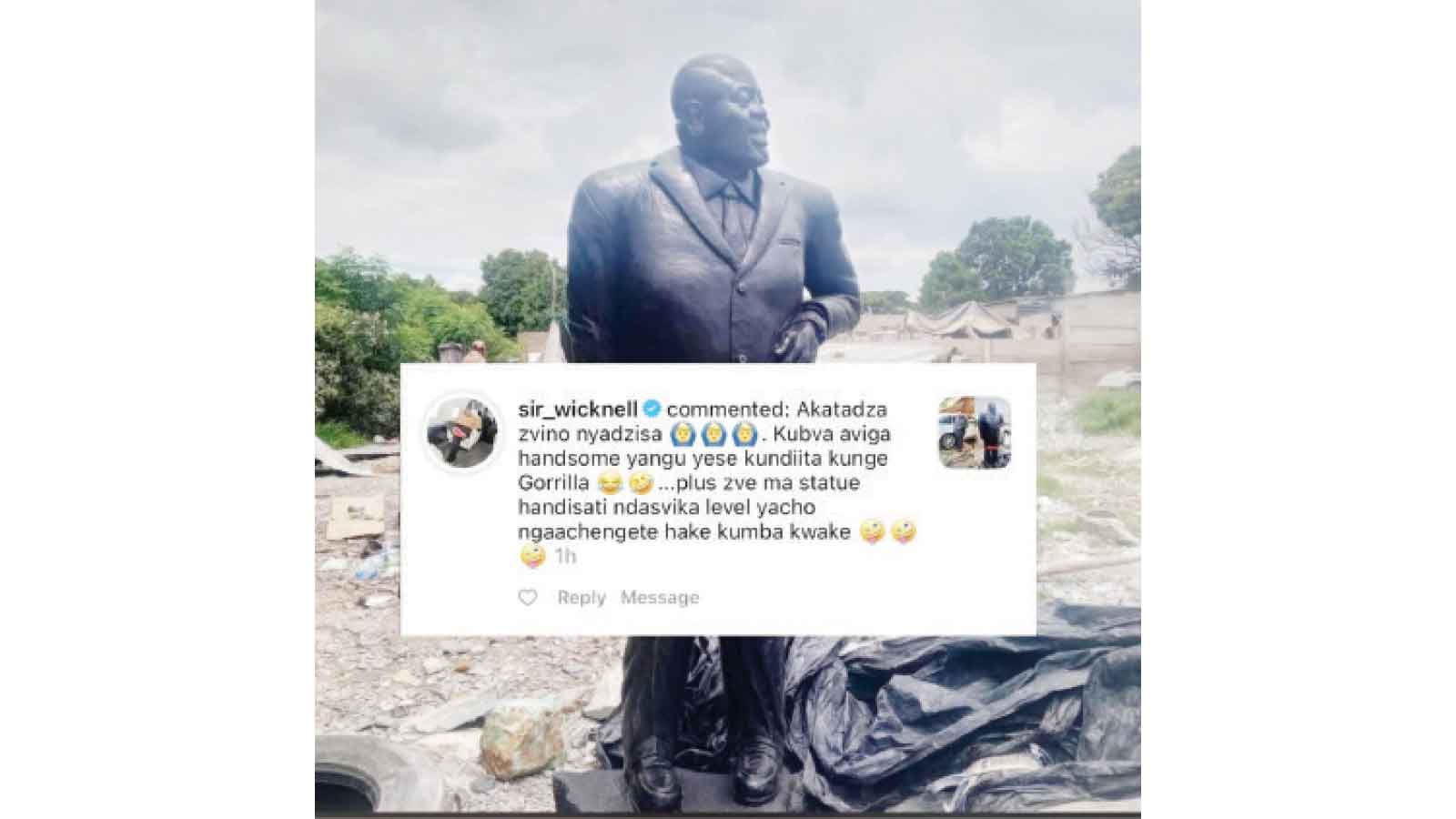 SIR WICKNELL DUBBED IT THE ‘GORILLA’ STATUE, BUT IT’S NOT ALONE IN THE HALL OF SHAME