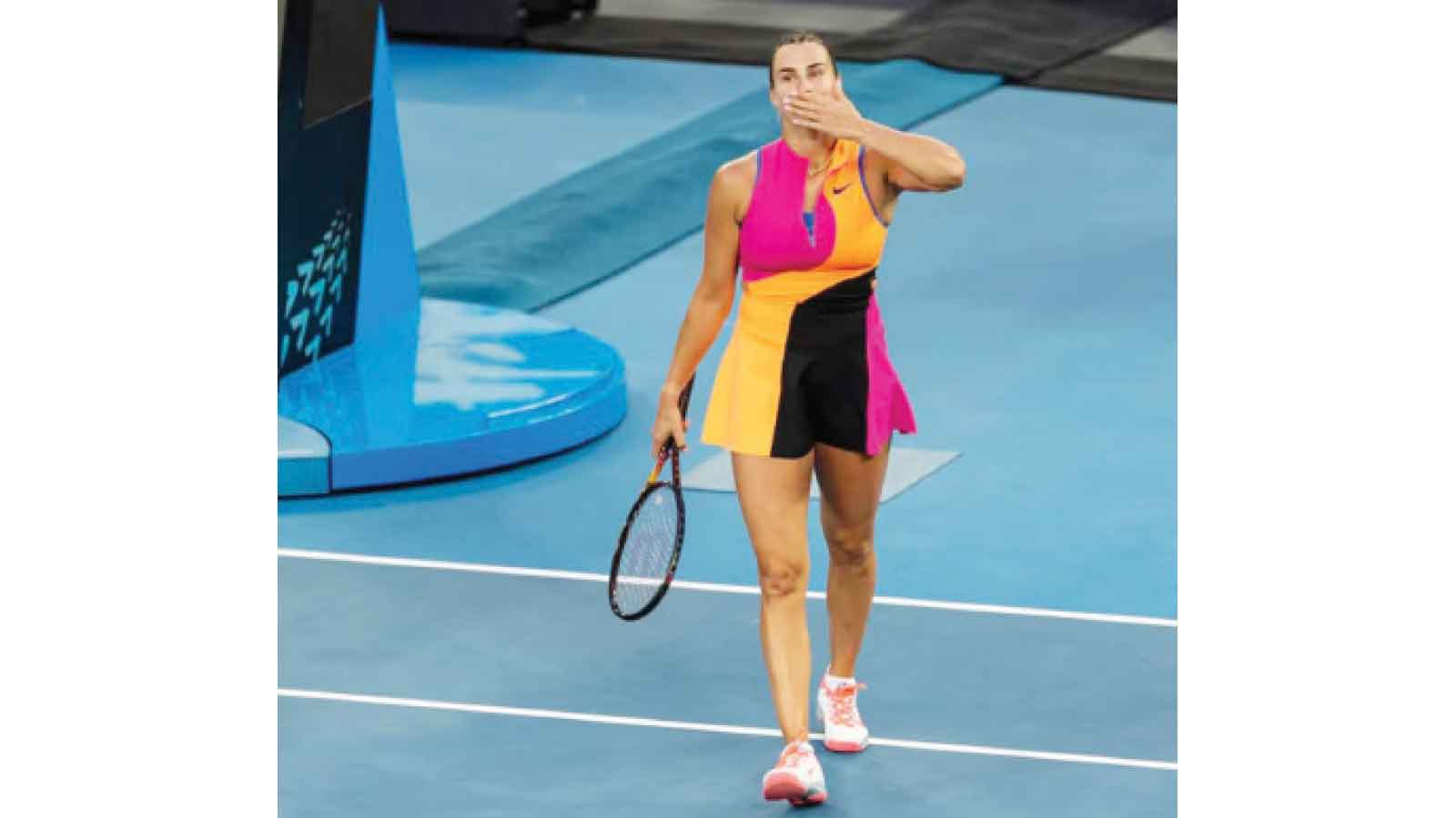 Sabalenka ready to mix it up
