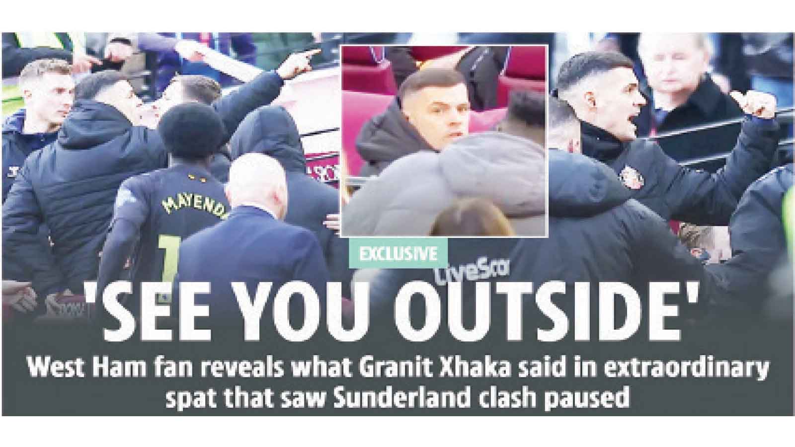 ‘SEE YOU OUTSIDE’