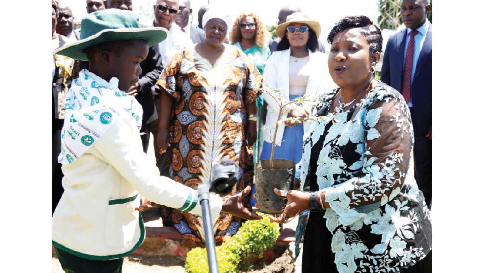 First Lady urges tree planting as a way of life