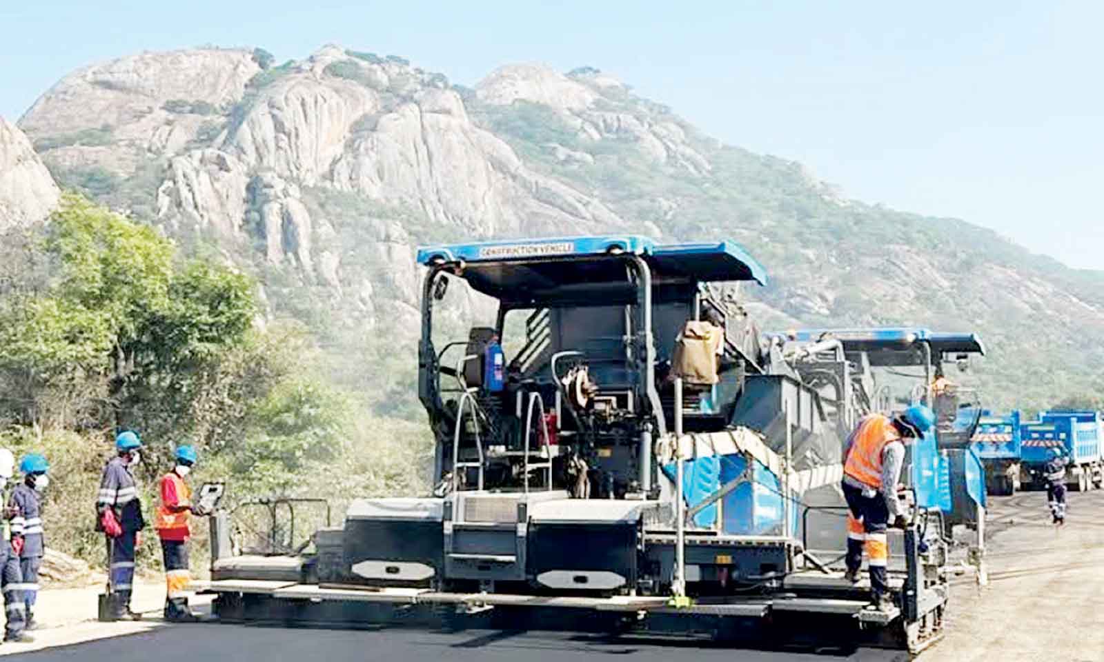 Road works drive push towards Vision 2030