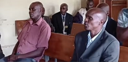 Joseph (left) and Everson Mabvumbe at each other’s throat over land