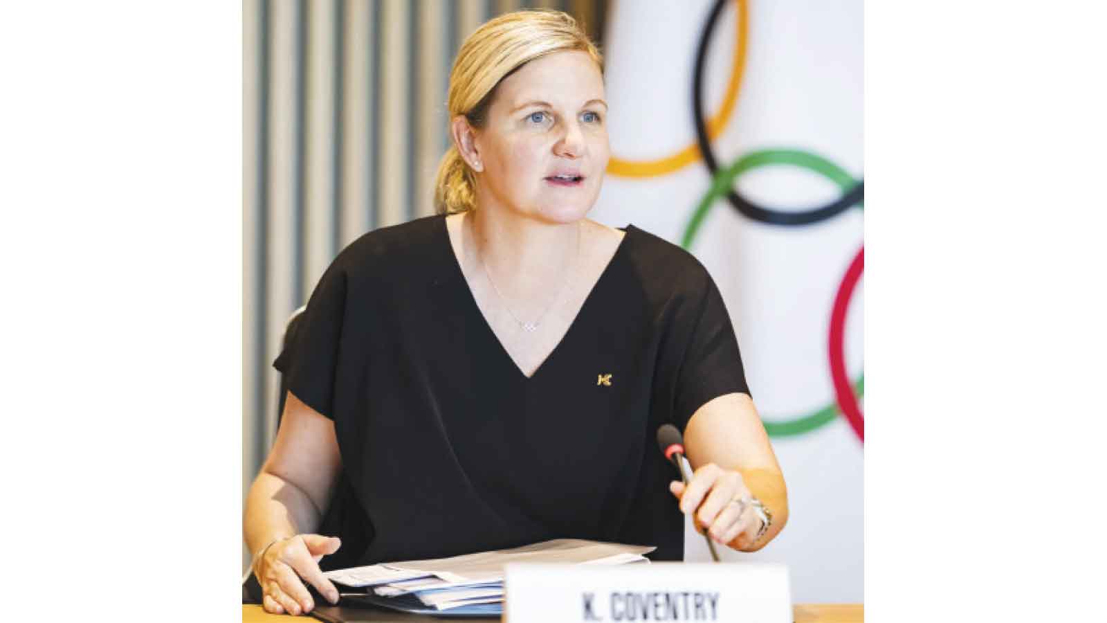 Kirsty yet to meet Trump over LA Games preps