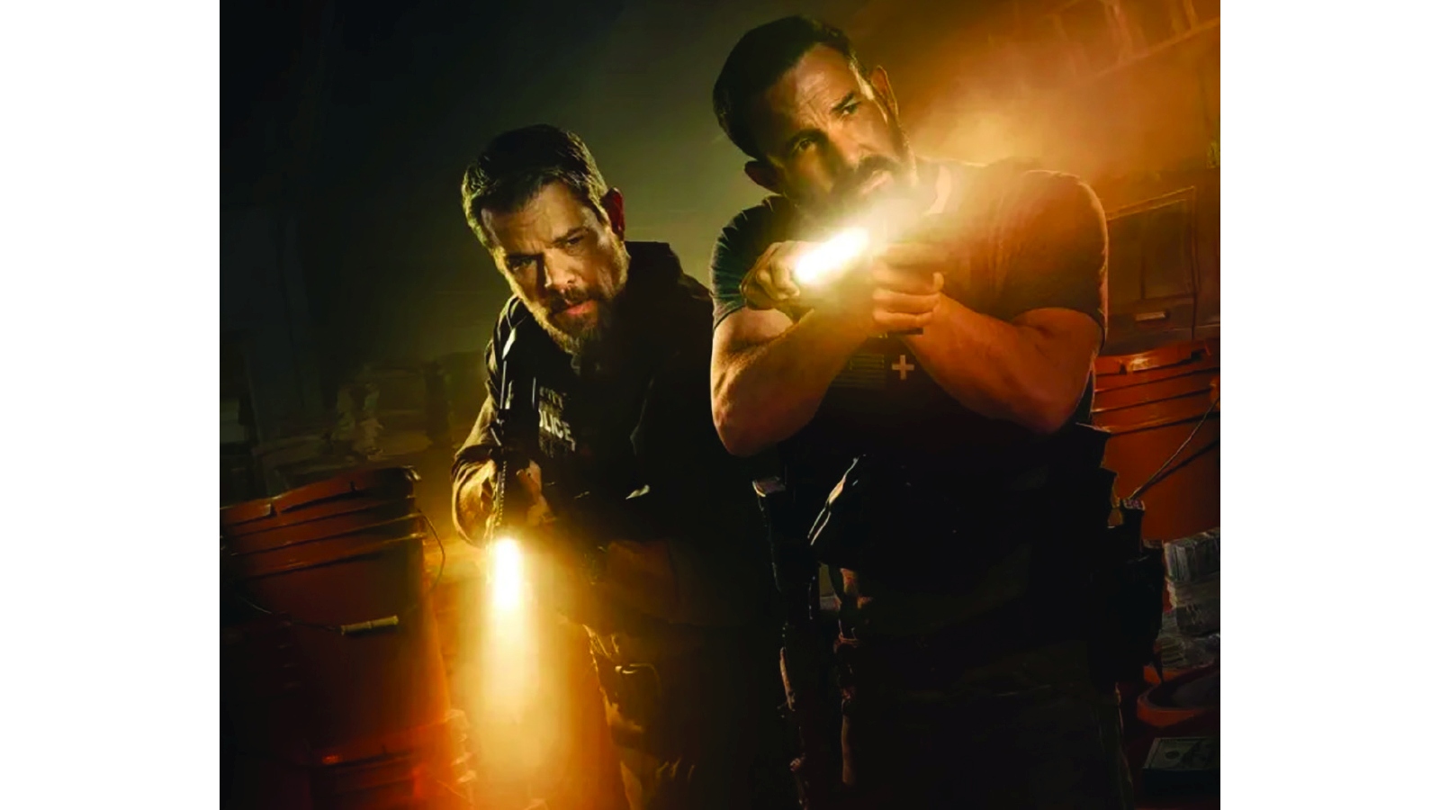 Matt Damon and Ben Affleck finally reunite in the gritty action thriller ‘The Rip’