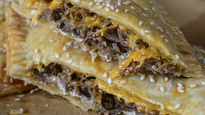 Melting cheese meets juicy beef in perfect pies