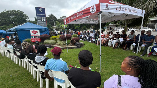 NBSZ has intensified community-based blood collection campaigns