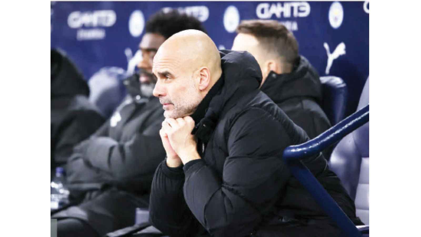 Guardiola downbeat about title bid