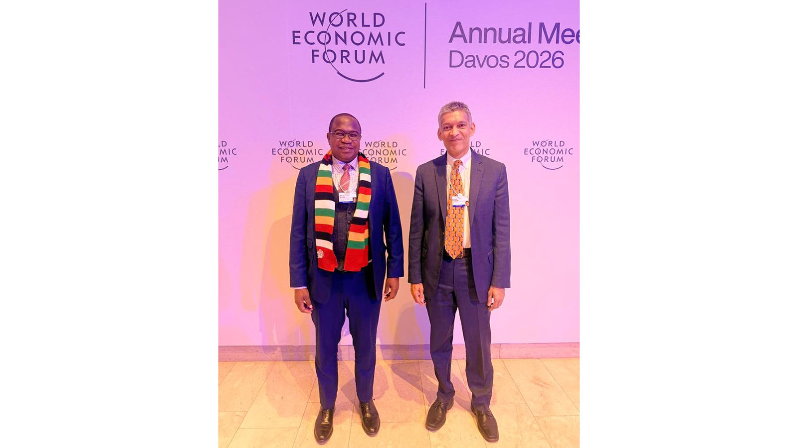 Prof Ncube leads Zimbabwe delegation at World Economic Forum