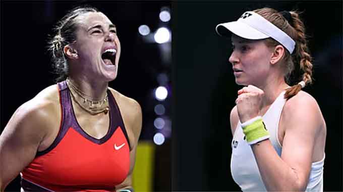 Sabalenka clashes with Rybakina
