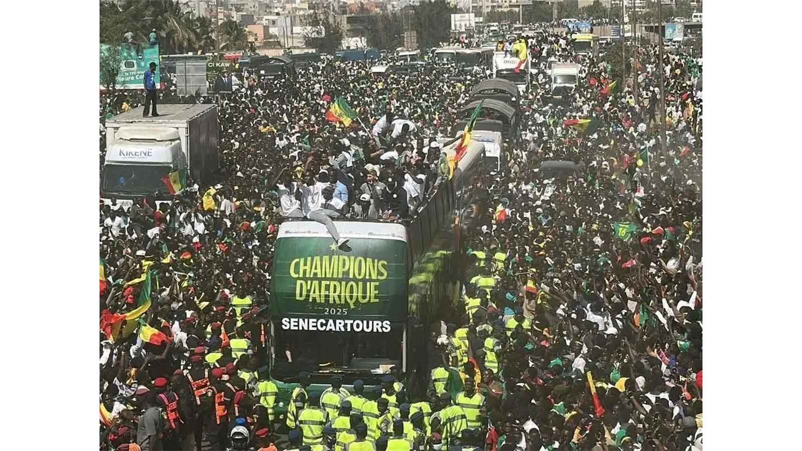Grand home-coming show for Senegal