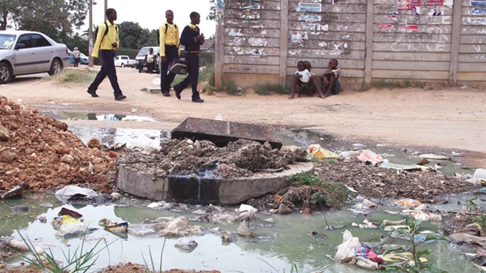 Sewage bursts now a daily stench for residents
