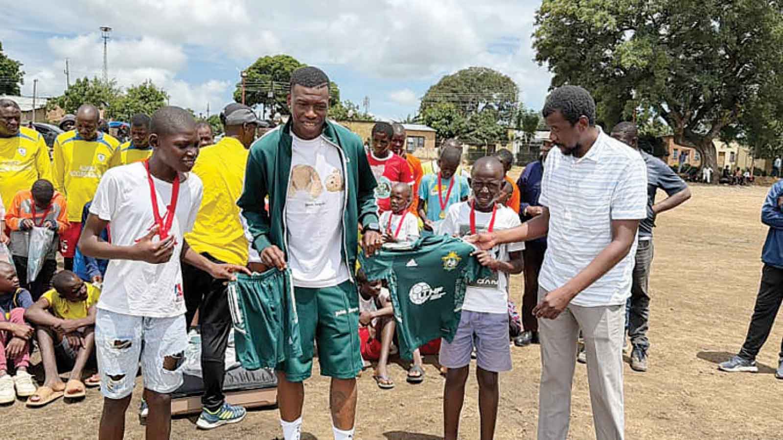‘I haven’t forgotten’ . . . Teenage Hadebe equips the streets that raised him