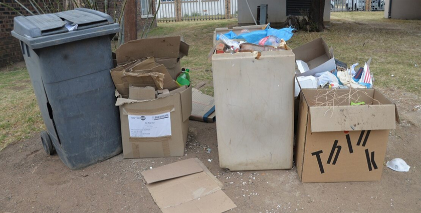 The documents were recovered from a refuse bin in Dangamvura