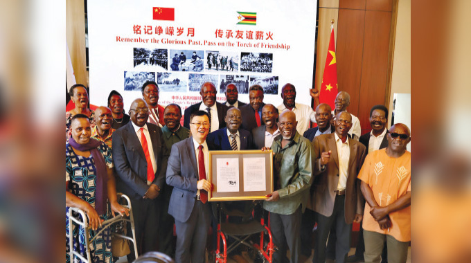 ‘President Xi has profound respect for Zim’s war vets’