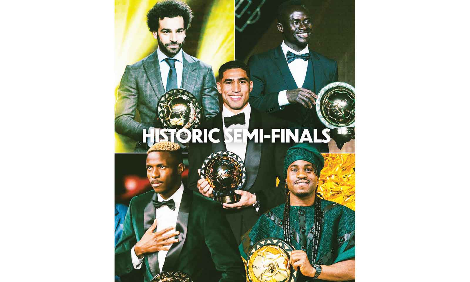 Africa’s fearsome football titans face off