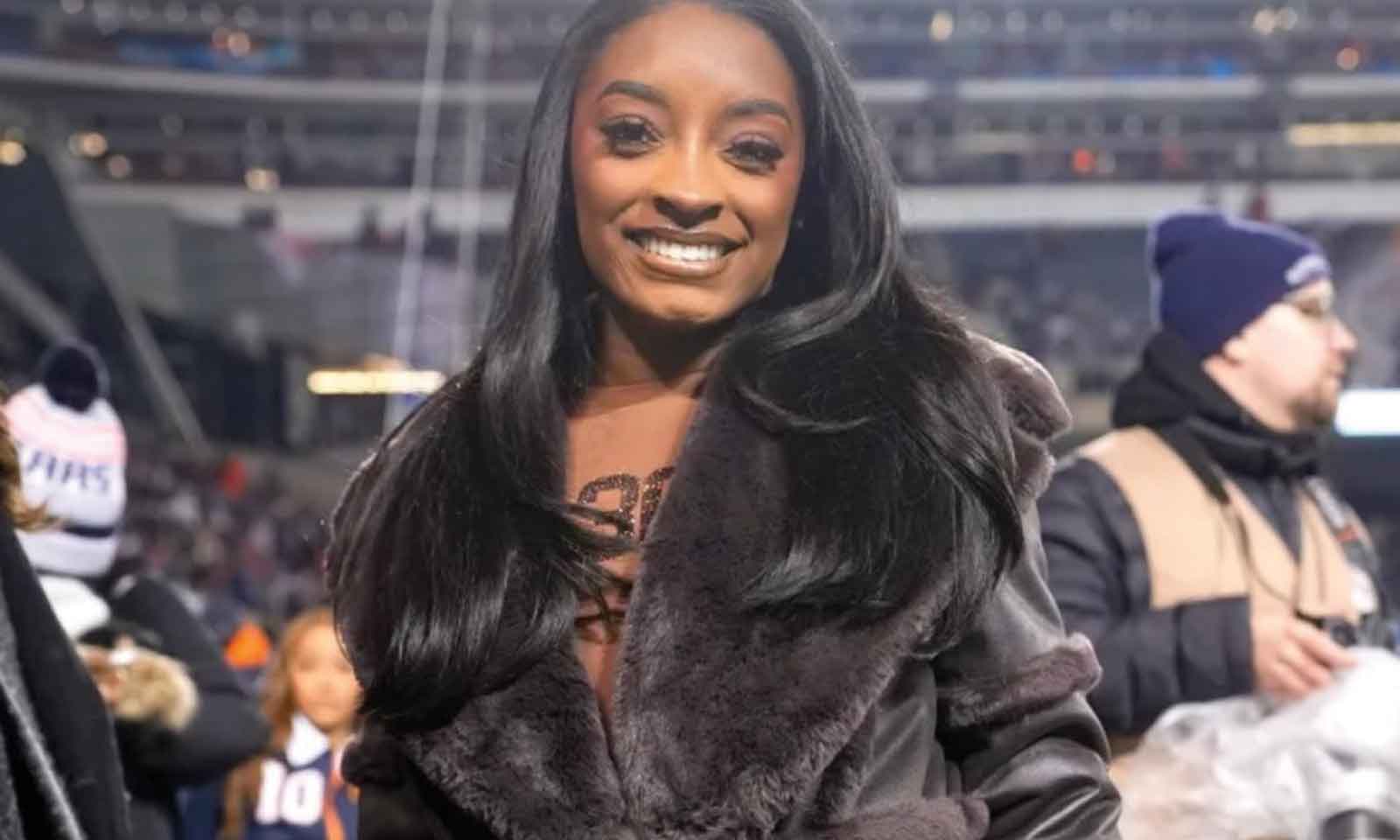 Simone Biles reveals her ‘good luck’ charm