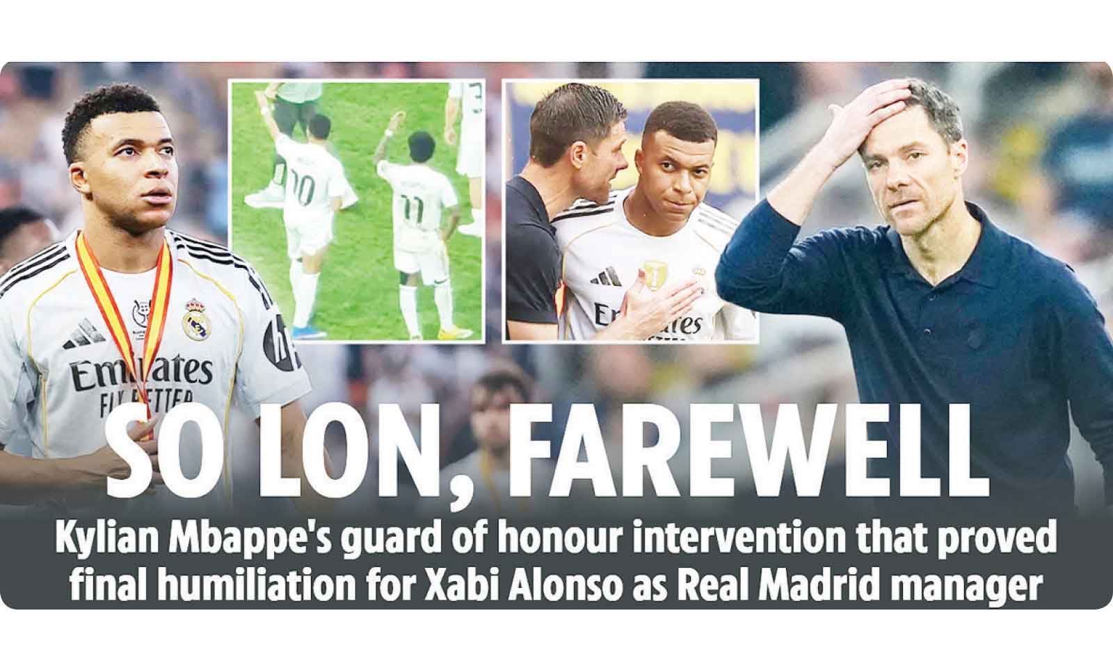 SO LON, FAREWELL