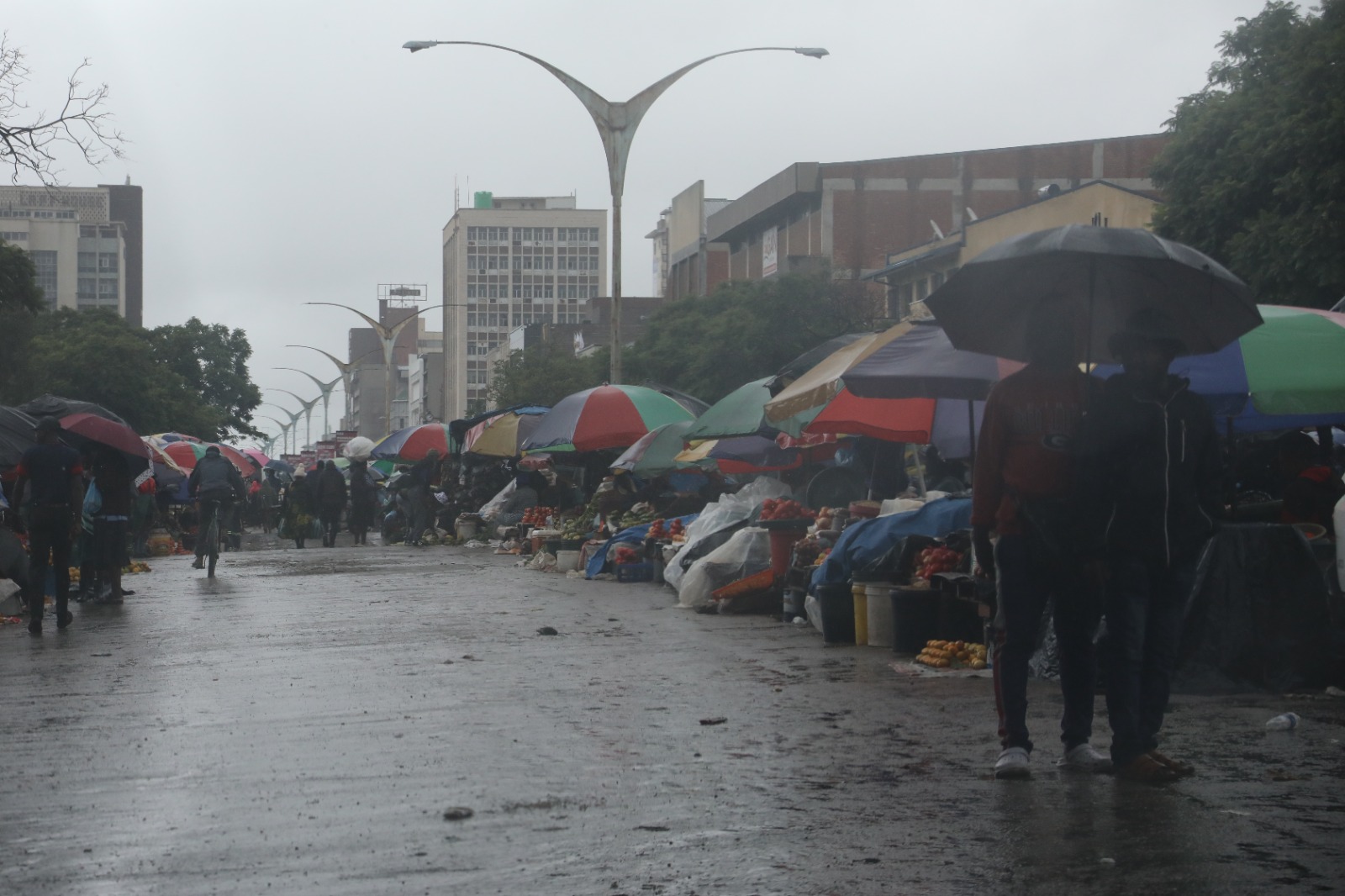 Closed section of Jason Moyo between 4th and 5th Avenues