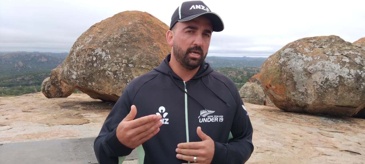 New Zealand team manager Micheal Tillett