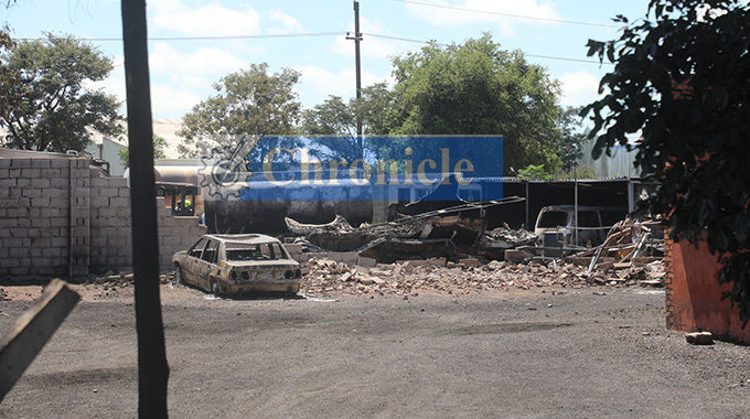 Grizzly details of inferno as tankers, trucks and dog are burnt in Bulawayo