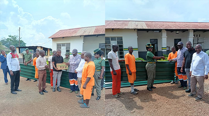 Insiza South MP Cde Sithole donates to Filabusi Prison