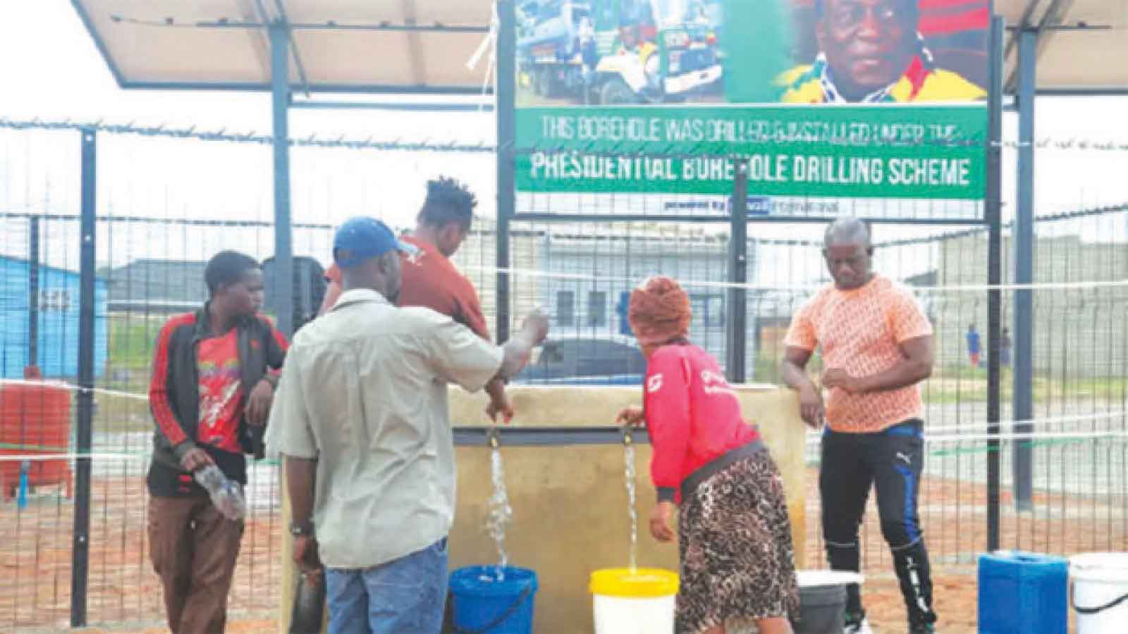 President continues empowering communities through borehole drilling programme