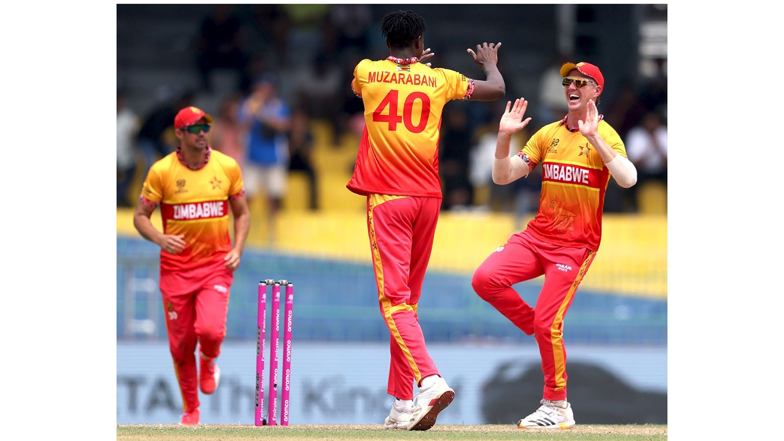 Australia falters in 23-run upset