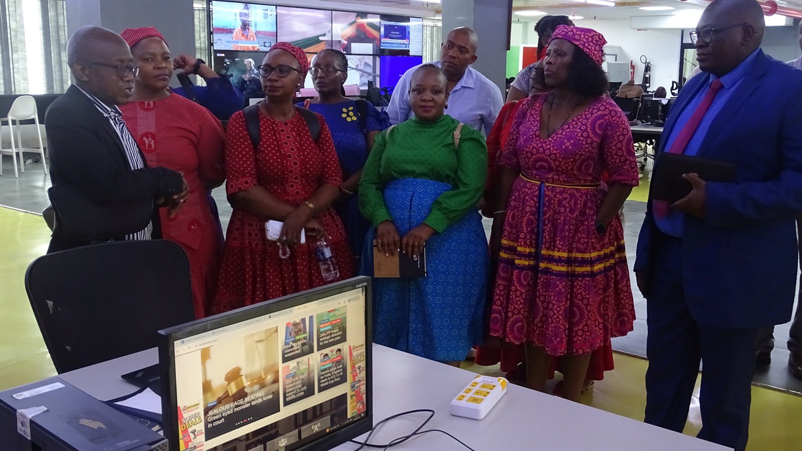 Lesotho delegation tours Zimpapers digital newsroom to benchmark converged media model