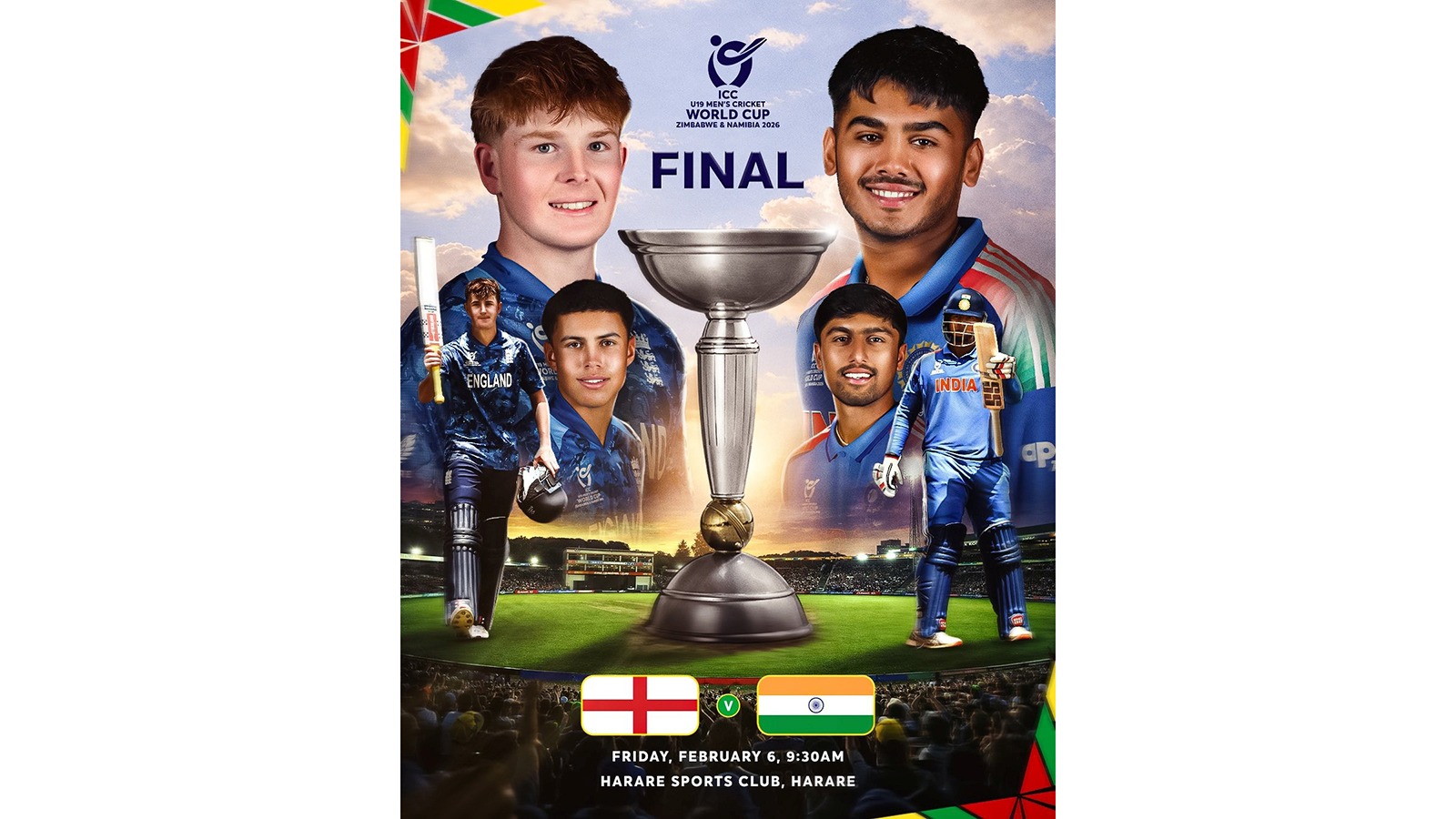 All set for the 2026 ICC Men’s U-19 World Cup Final