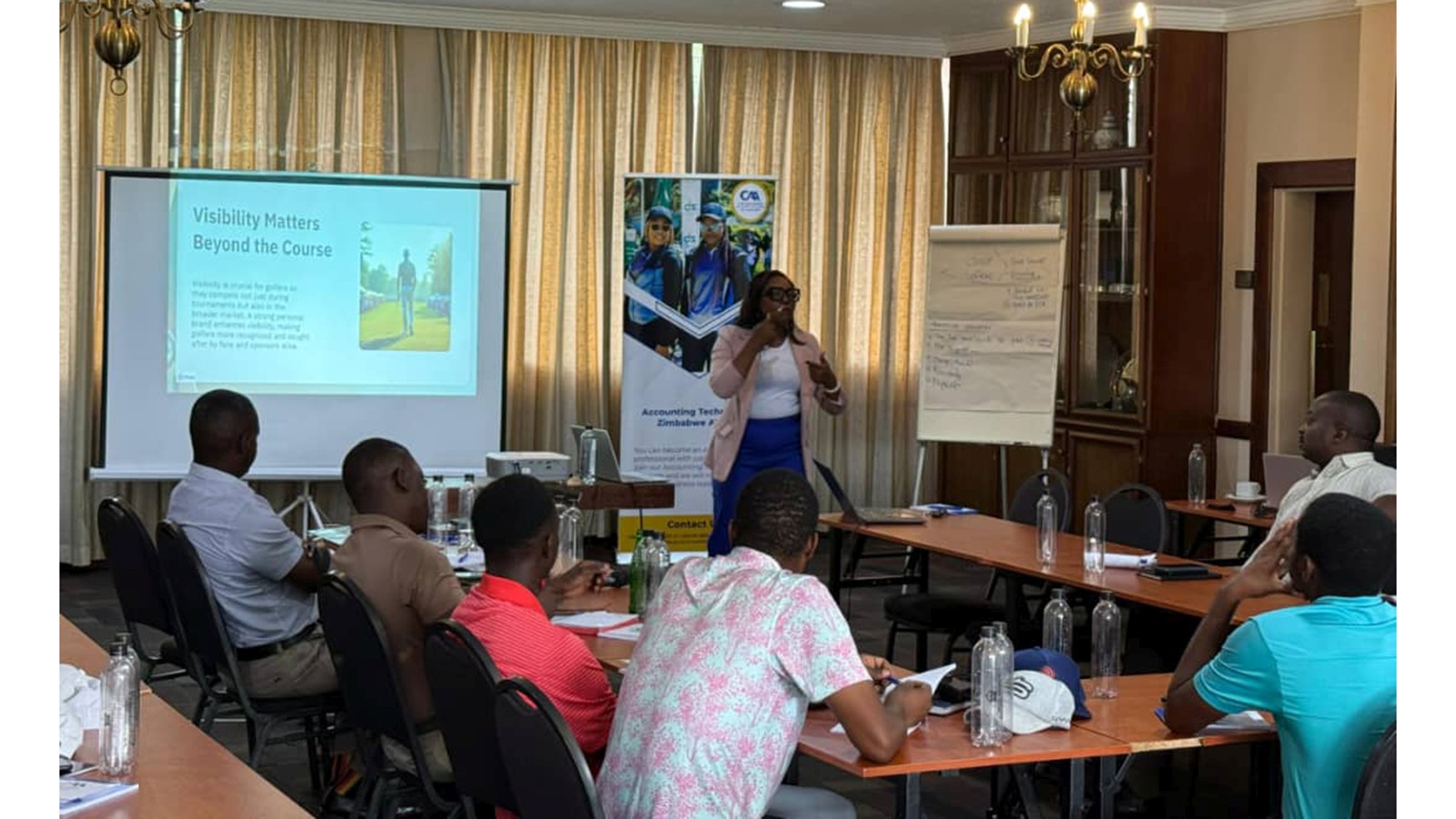 Pro-golfers tee off on financial literacy as new pathways to income