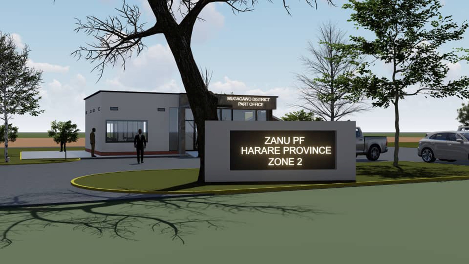 ZANU PF youths spearhead construction of Mgagao District Office in Highfield