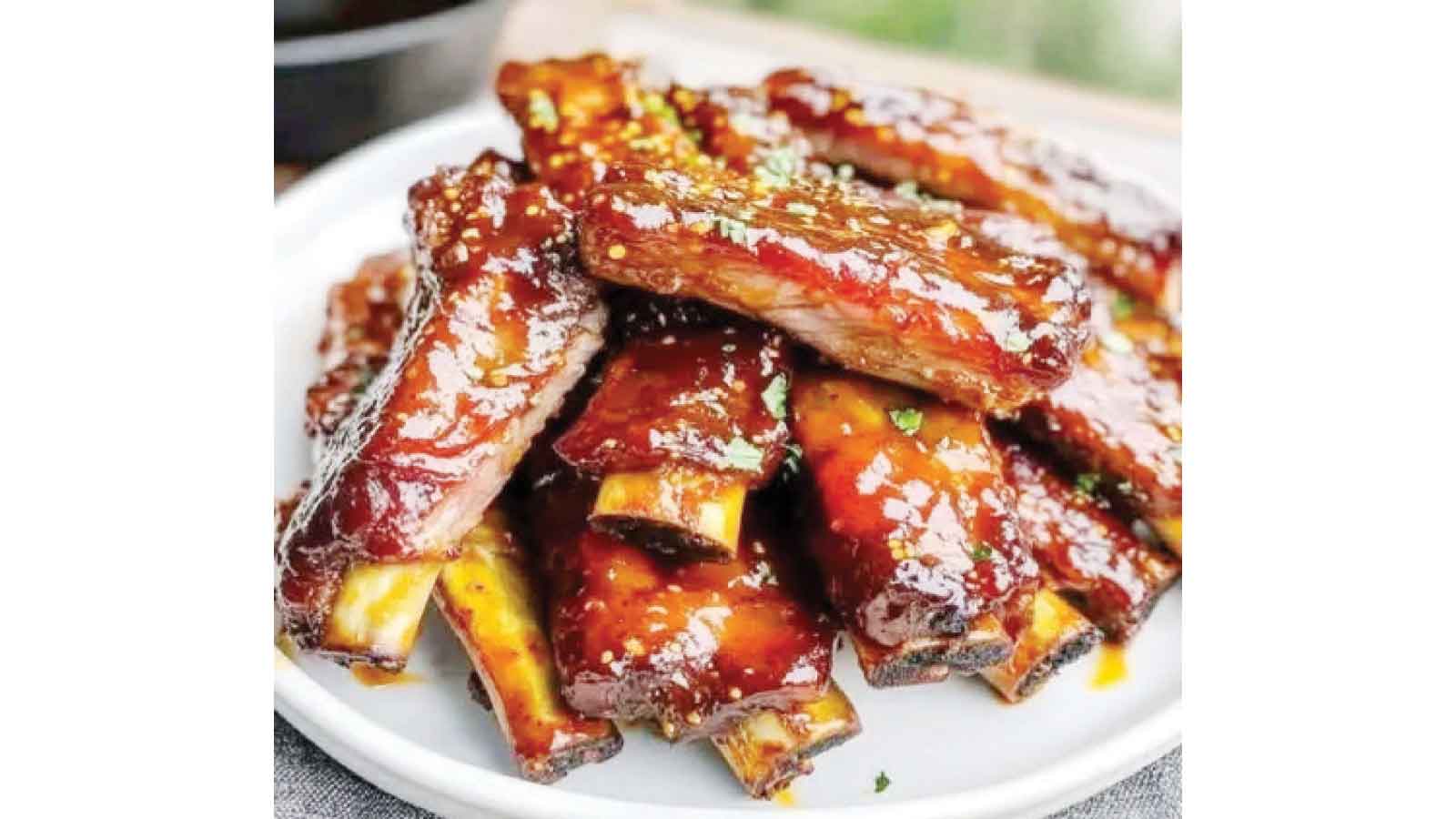 Yummy Cajun honey butter ribs
