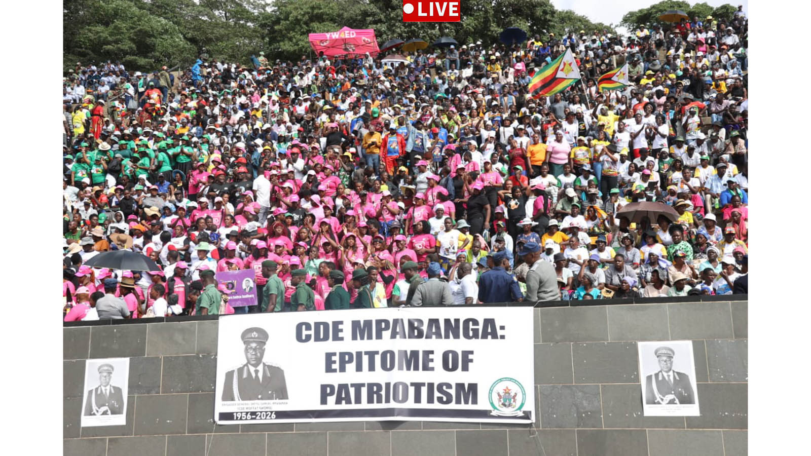 Zimbabwe bids farewell to national hero Brigadier General Mpabanga