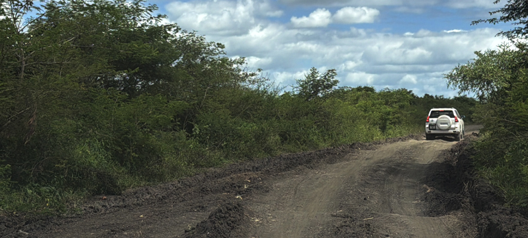 Garahwa cut off: No buses, power, roads