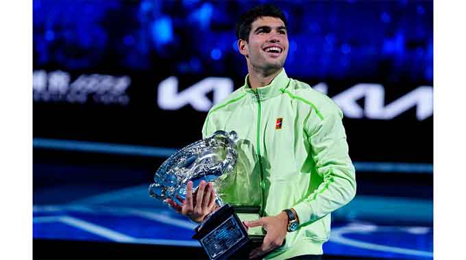 Alcaraz wins Australian Open title