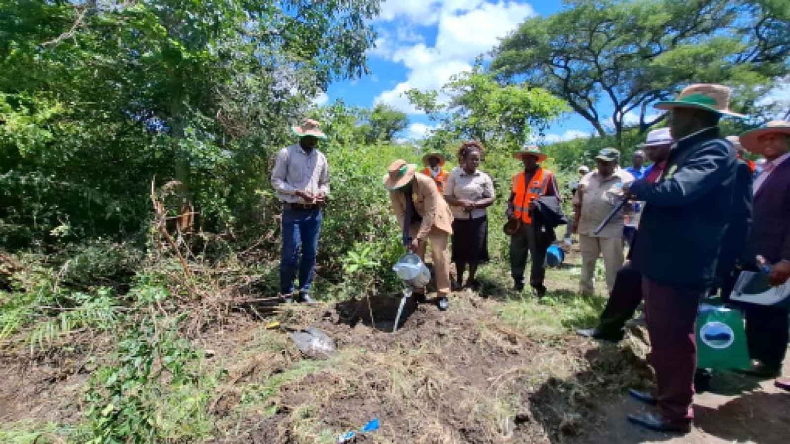 Ditchwe wetlands, the Eden of Makonde