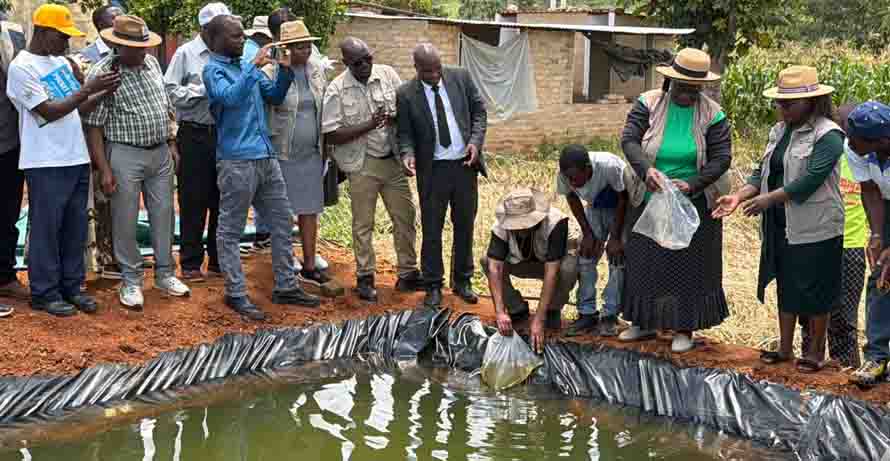 Government launches fishery projects for pensioners