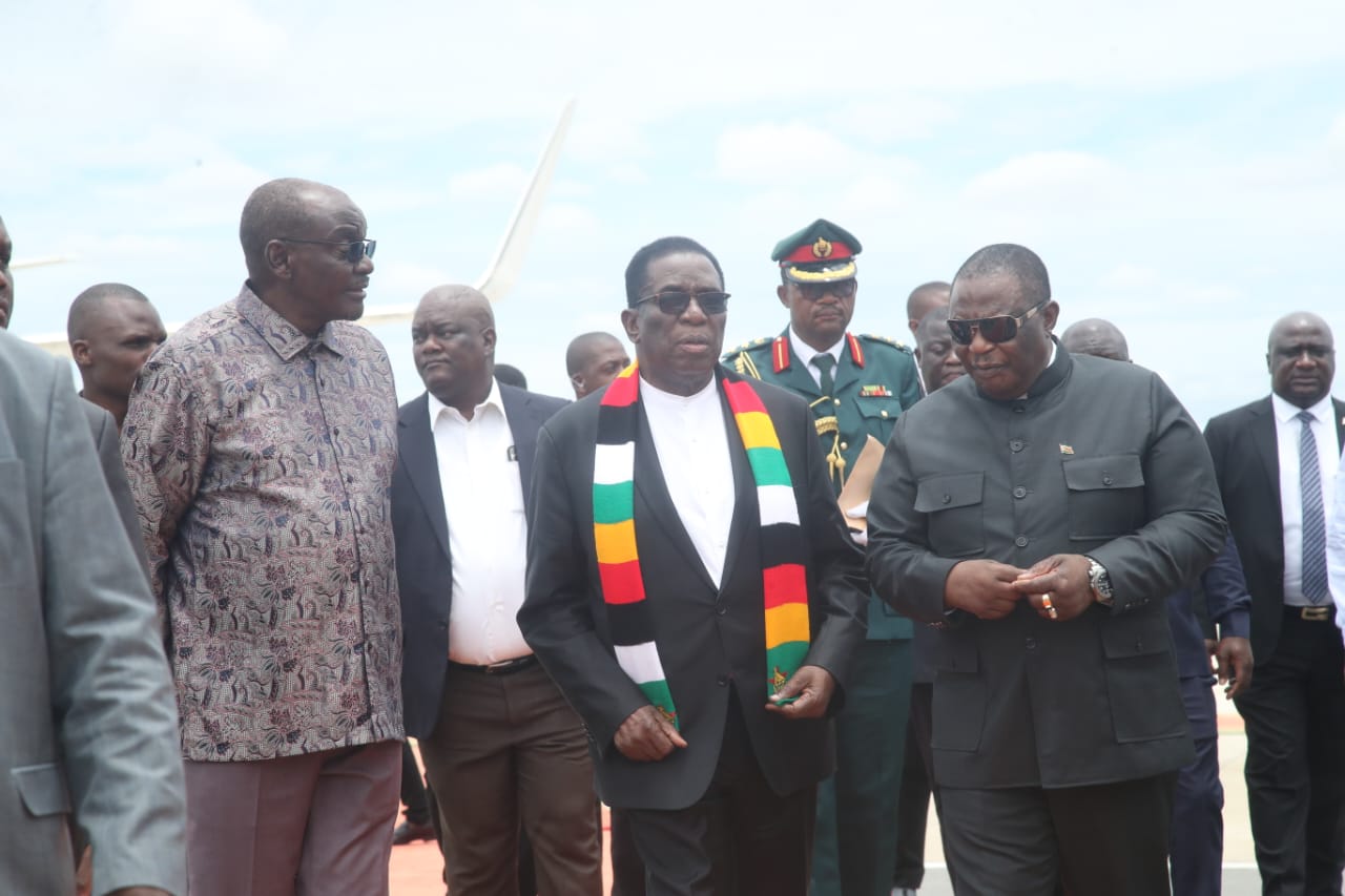 President Mnangagwa returns from AU Summit