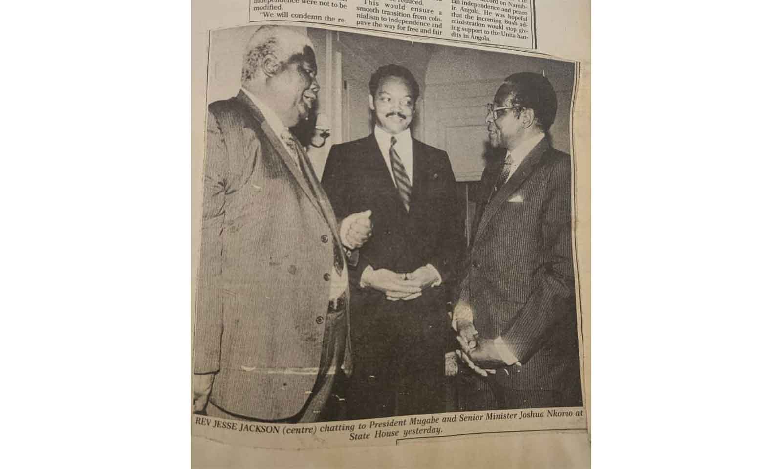 Obituary: Jesse Jackson: Revered giant with echoes of his legacy in Zimbabwe