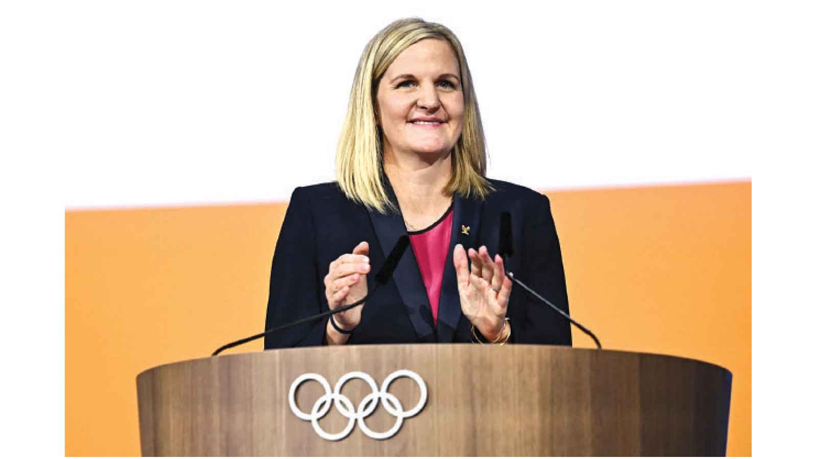 Kirsty makes Olympics Games history