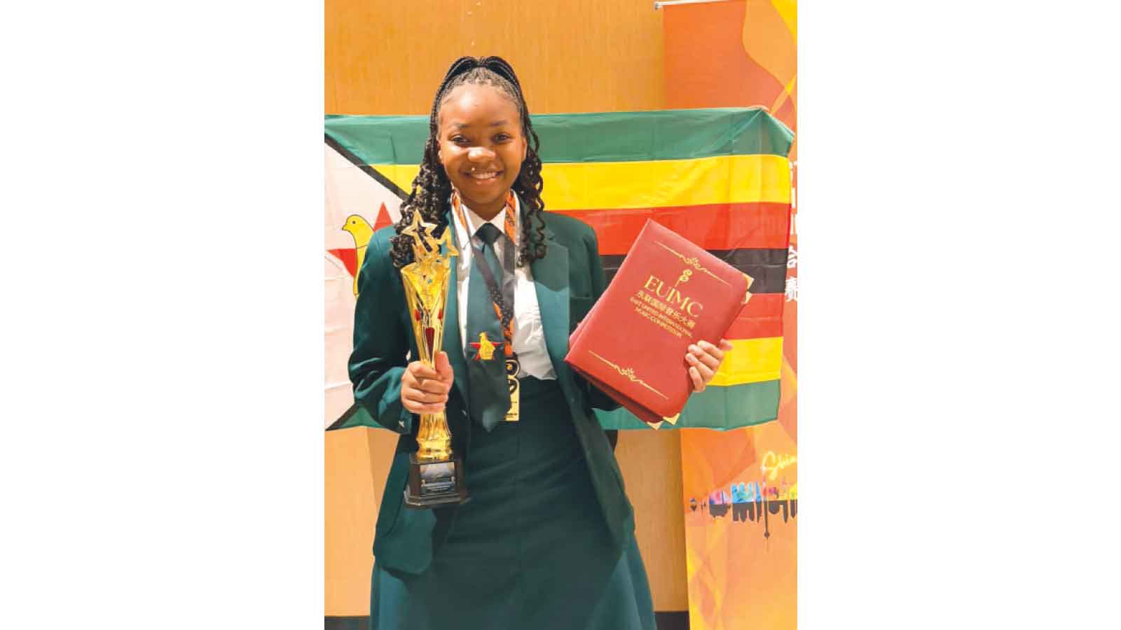 Rising star Natasha Mlalazi returns home after international triumph