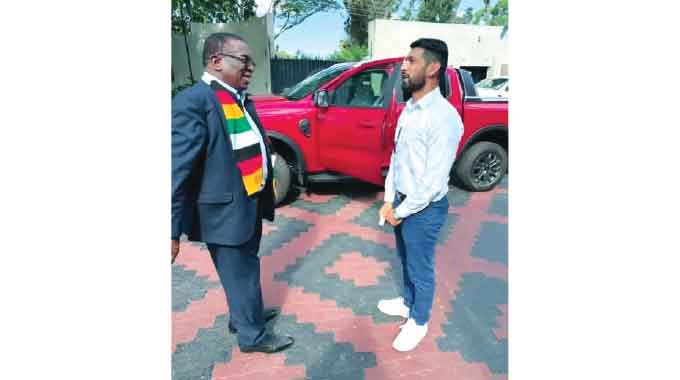 The day Raza met the President!