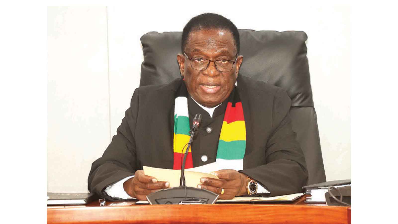 President Mnangagwa reassigns Cabinet Ministers