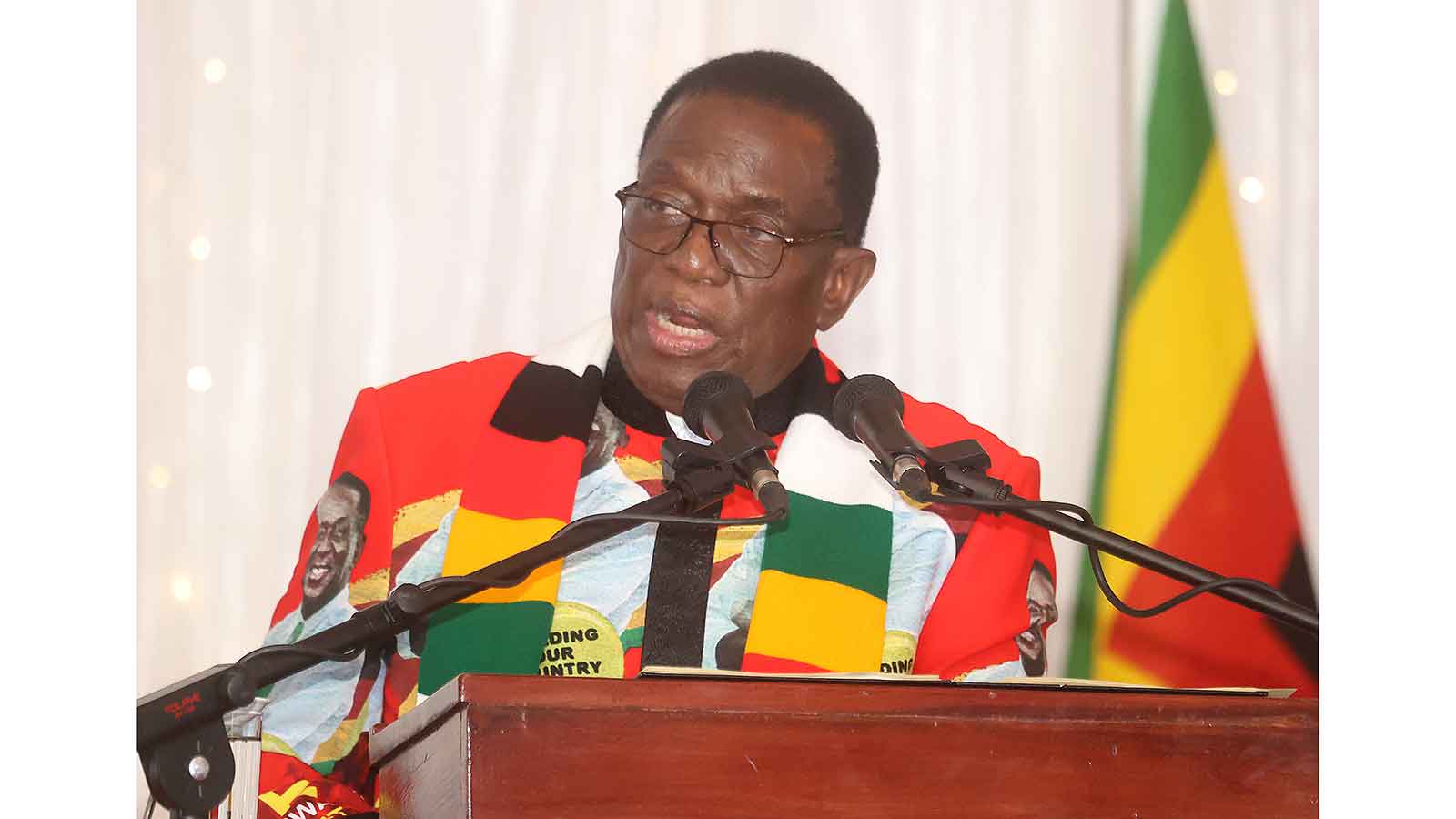 NO TO WASTE, BUREAUCRACY . . . President warns party bigwigs