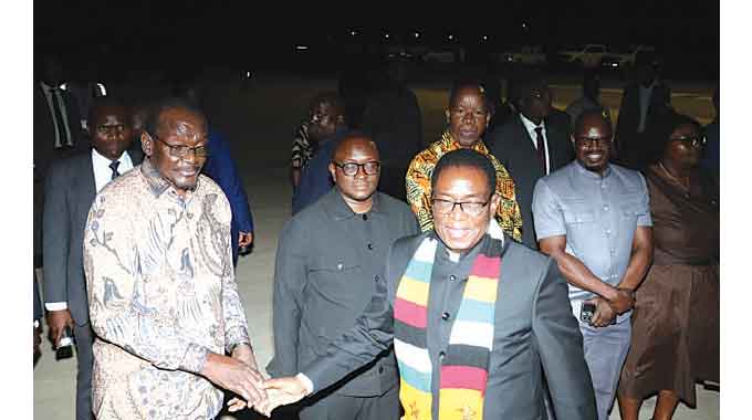 GLOBAL TIES! . . . PRESIDENT LEADS ZIM ON PATH TO INTEGRATION