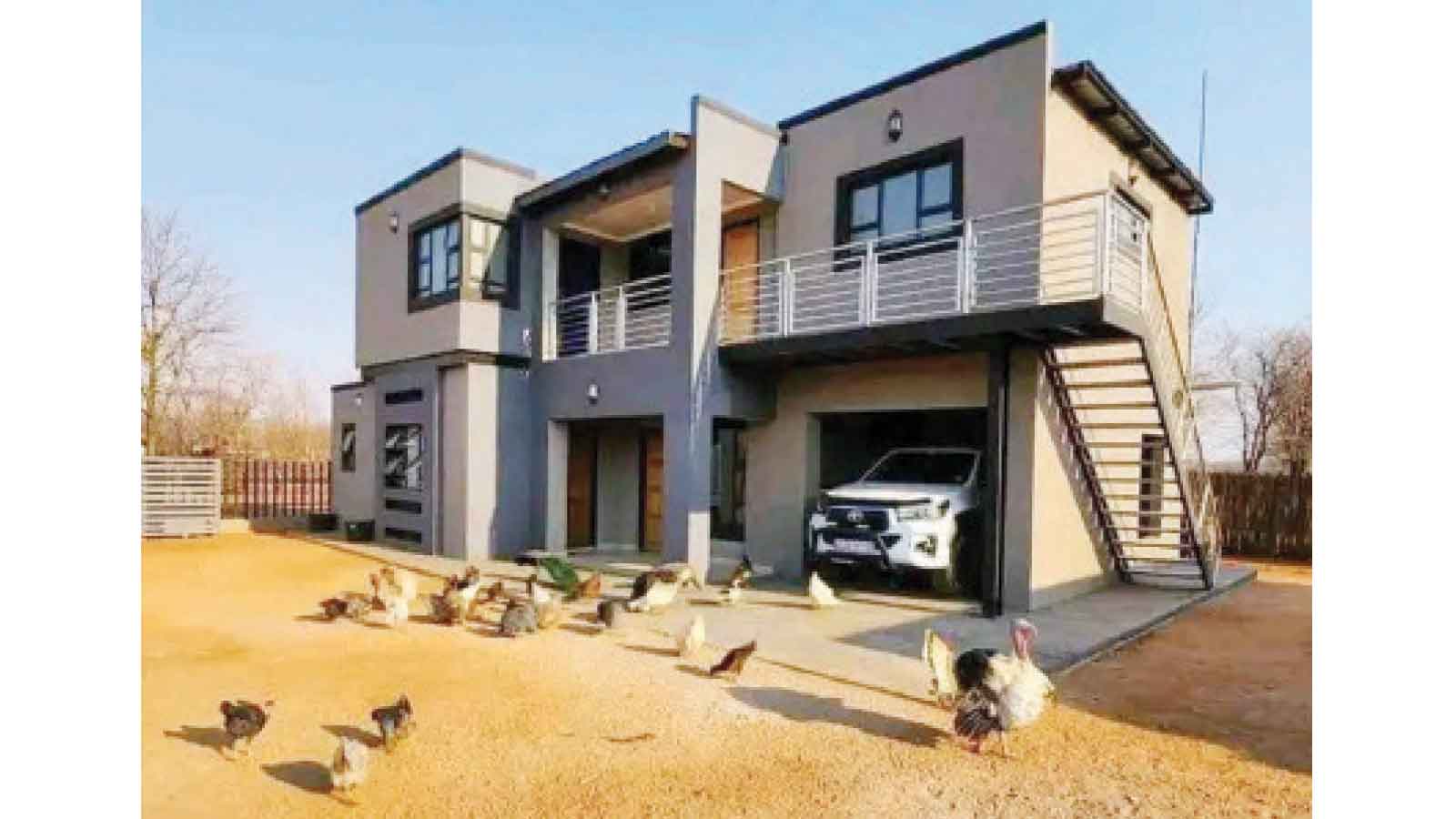 A touch of class in rural Zimbabwean homes